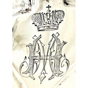 Ewer, Silver, Moscow 1869, Monogram Of Grand Duke Mikhail Nikolayevich Romanov