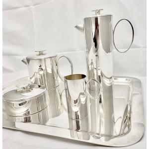 Lino Sabattini, “mercury “ Coffee Service, Christofle, First Class, Presidential Plane