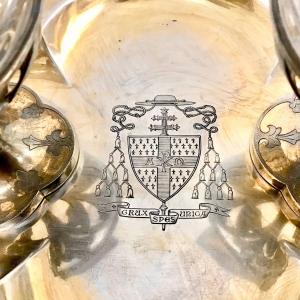 Cruets Of The Cardinal-archbishop Of Rennes, Labouré, Silver, Armand-caillat