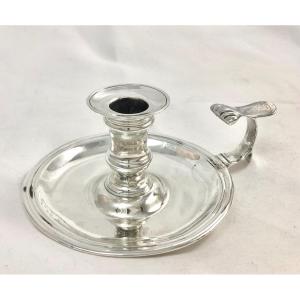 London 1756, Chamberstick , Sterling Silver, Cellar Rat