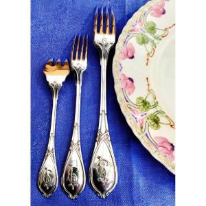 Wolfers Art Nouveau 252 Piece Sterling Silver Cutlery Set For 24 People
