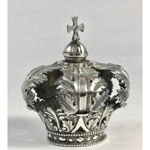 Ghent 1845-1868, Sterling Silver Crown, Womanizers Silversmith Virginie De Vinck