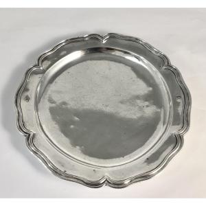 Spanish Colonies 1730-1770, Solid Silver, Central America, Guatemala, Dinner Dish