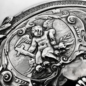 Antwerp 1814-1831, Solid Silver, Large Stoup