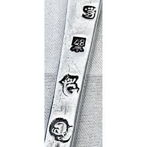 Ghent 1787, Stew Spoon, Solid Silver, Petrus Josephus Dupret Gent Zilver 