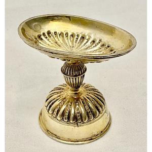 Augsburg 1690-1710, “doppeleierbecher” Egg Cup In Solid Silver And Vermeil, Johann Schmidt 