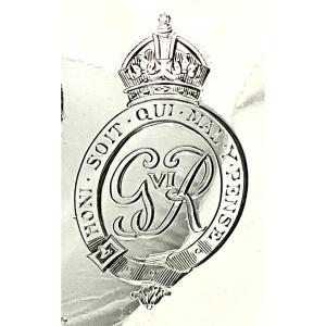 Gift From King George Vi, Solid Silver, Coffee Service, London 1948, William Comyns & Sons