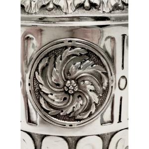 Mons 1784, Louis XVI Coffee Pot, Evrard Maurice Joseph, Solid Silver