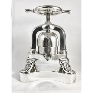 Duck Press , Silver Plated , Belgium 1900-1930, Lobster Press