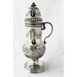 Ath 1787, Mustard Pot, Sterling Silver, Silversmith's Mark With Crowned D
