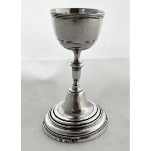 Soissons 1743-1760, Jacques Claude Pourcelle, Solid Silver Egg Cup