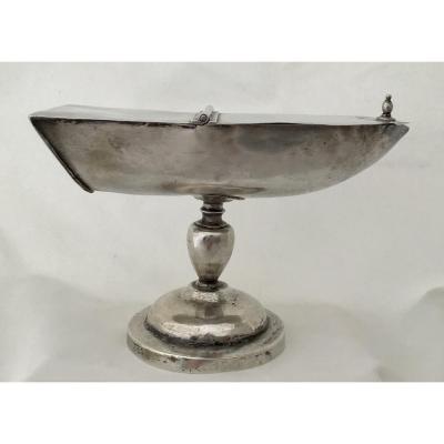 Incense  Holder In Sterling Silver, Spain, XVIIIth Century, Gasteiz?