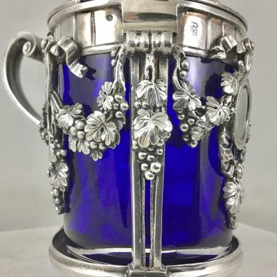 Louis XVI Silver Mustard Pot, Namur 1785