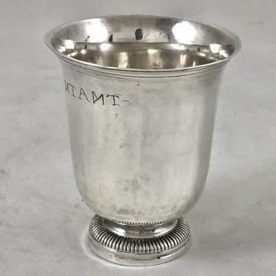 Beaker In Silver, Blois Around 1768