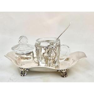 Mustard Pot, Paris 1770-71, Theodore Vancauwenbergh Dit “vancombert”, Sterling Silver