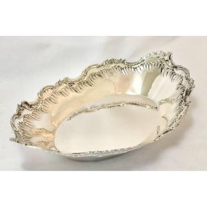 Bread Basket, Sterling Silver, Delheid Frères, Brussels 1880-1910