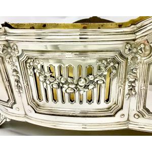 Large Silver Centerpiece , Wolfers, Brussels, 1880-1910