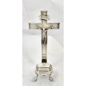 Holy Water Vessel , Lille, 1731, Sterling Silver, Philippe-joseph Marchand