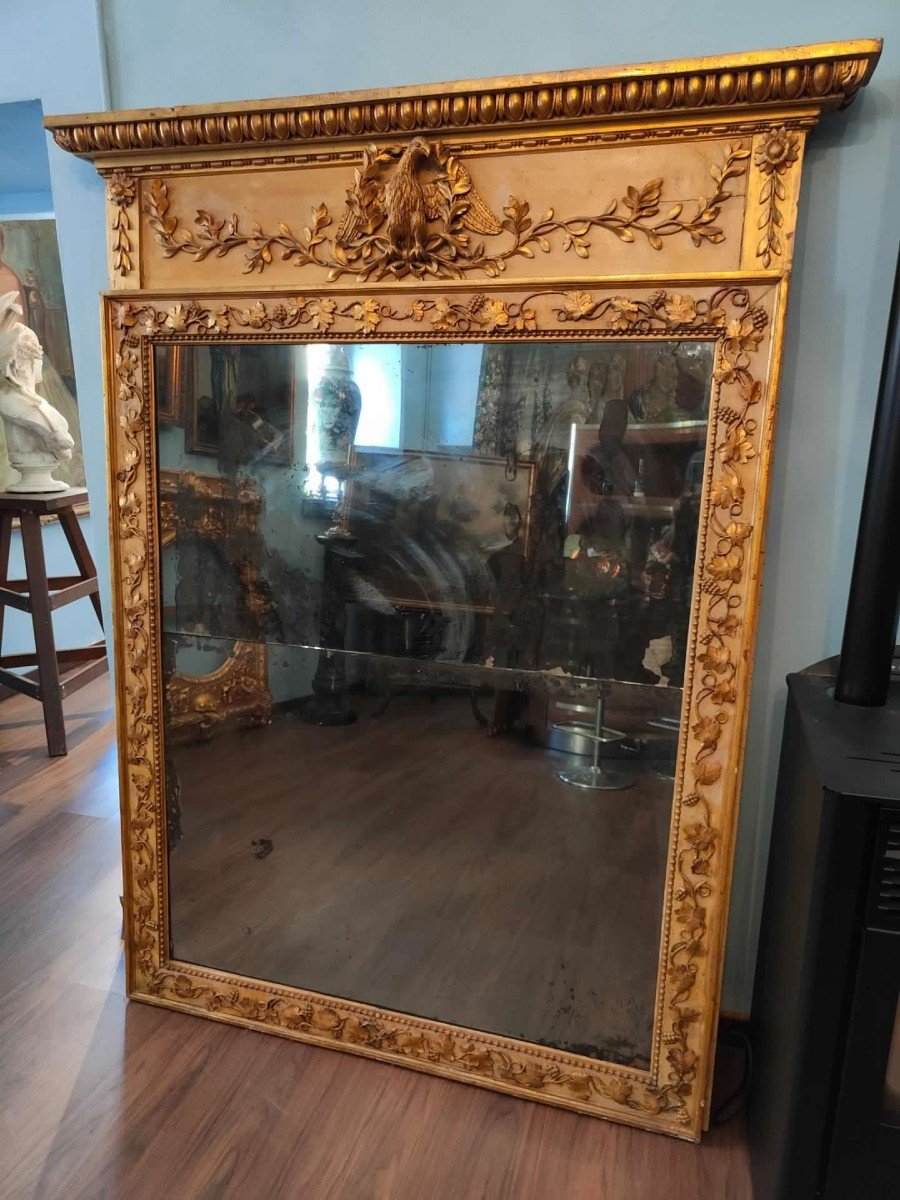 Grande specchiera Luigi XVI-photo-2