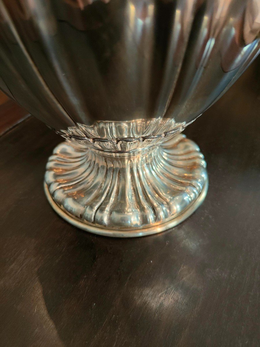 Bellissimo vaso in argento, argentiere: Genazzi-photo-1