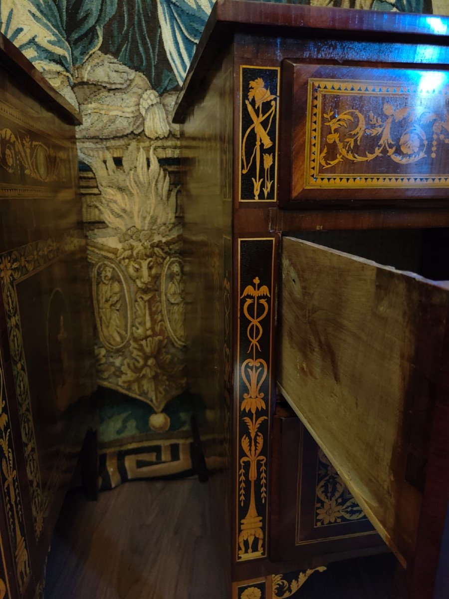 Bellissima coppia di cassettoni Luigi XVI-photo-3