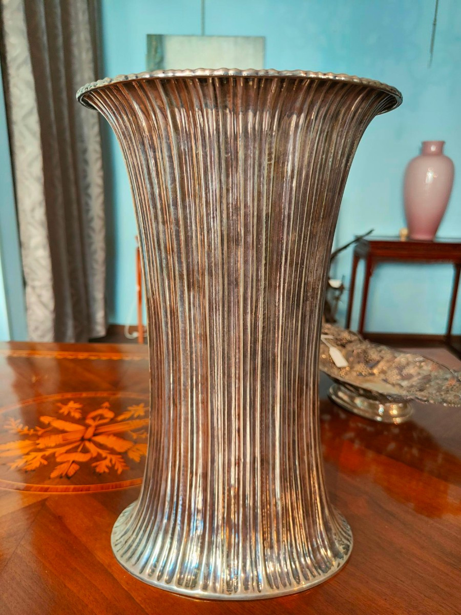  vaso in argento sterling, Paderna Milano
