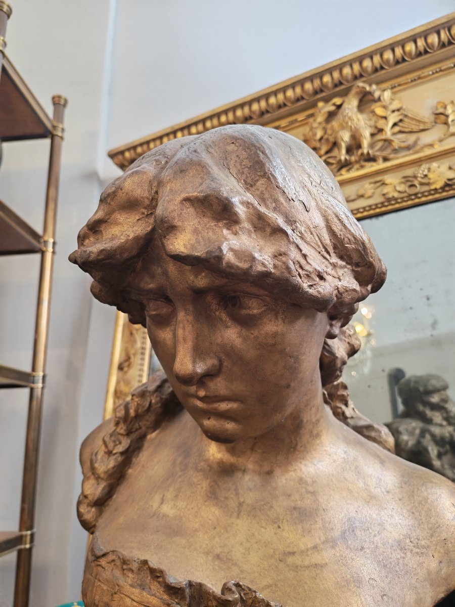 Busto in bronzo di Davide Caladra-photo-2