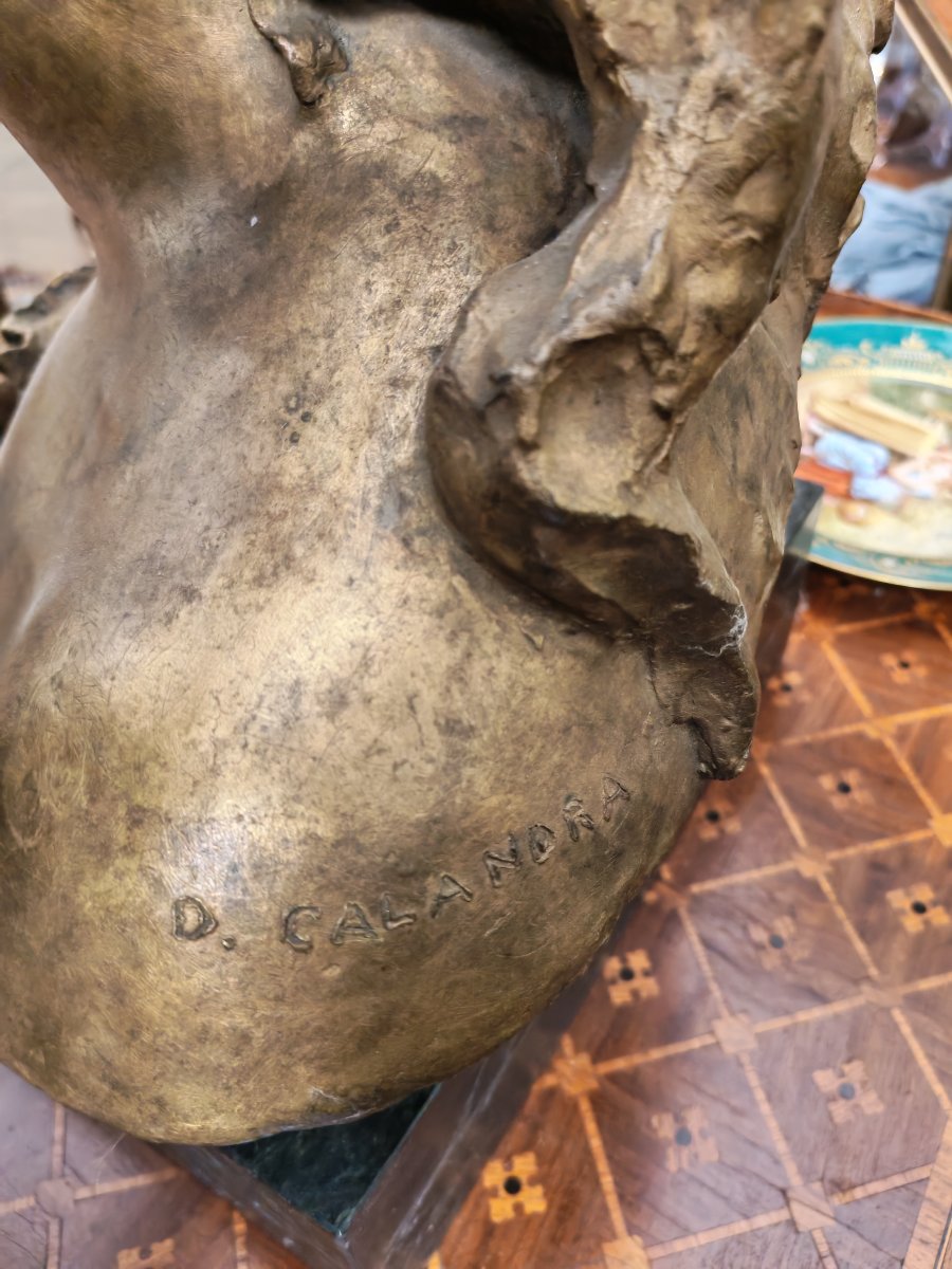 Busto in bronzo di Davide Caladra-photo-1