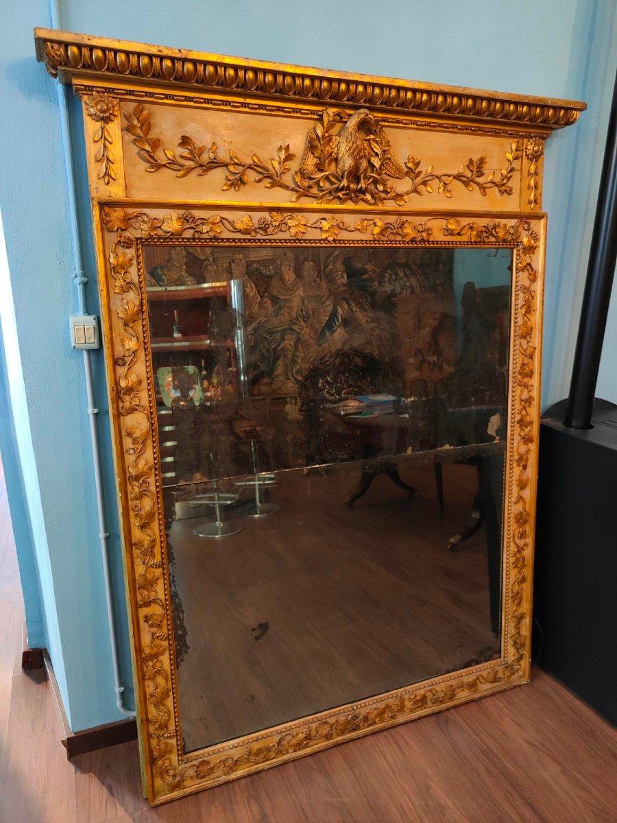 Grande specchiera del XVIII secolo-photo-2