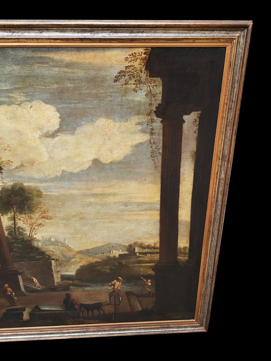 Capriccio Architectural, Début Du XVIIIe Siècle-photo-3