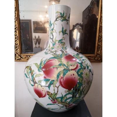  Grand Vase En Porcelaine, Chine