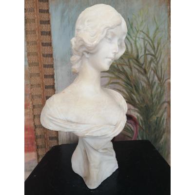 Sculpture, Buste De Femme