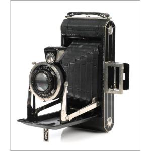 Antique Kodak 616 Model C Camera. Compur Anastigmat. Germany, 1938-1939.