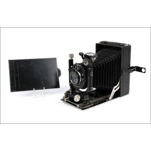 Antique Agfa Isolar Camera For 9 × 12 Cm Plates. Germany 1927-1935