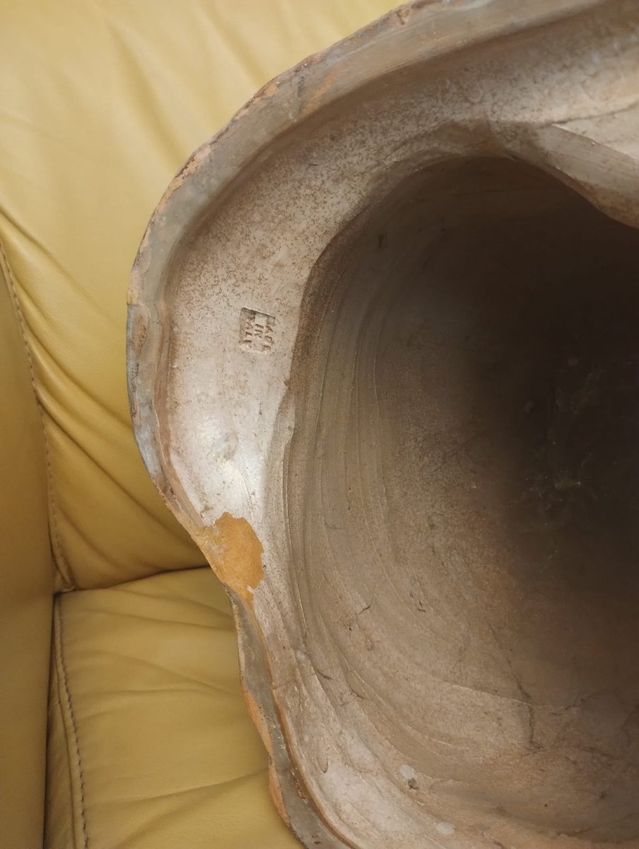 Giaguaro in ceramica policroma-photo-2