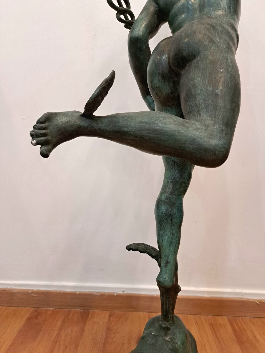Bronzo di Mercurio alato (da Giambologna)-photo-2