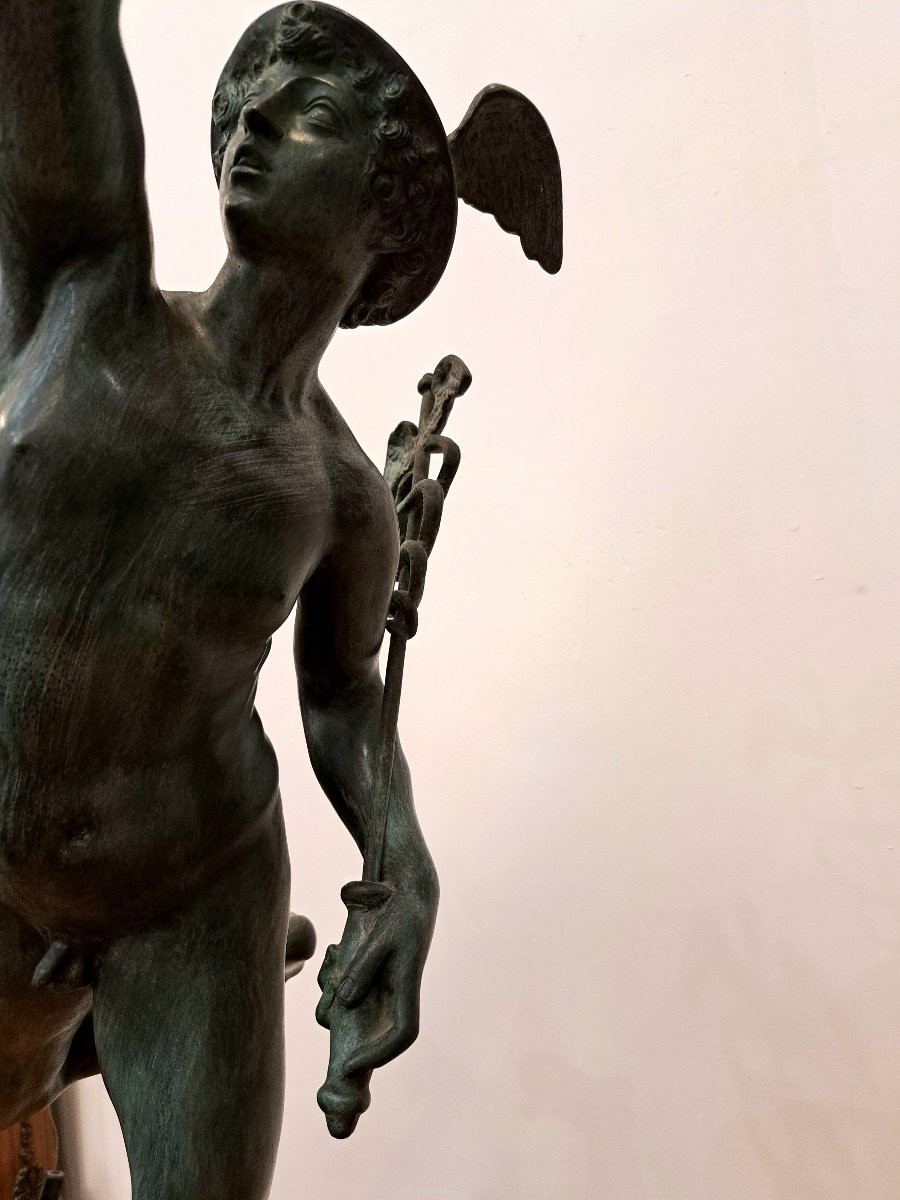 Bronzo di Mercurio alato (da Giambologna)-photo-7