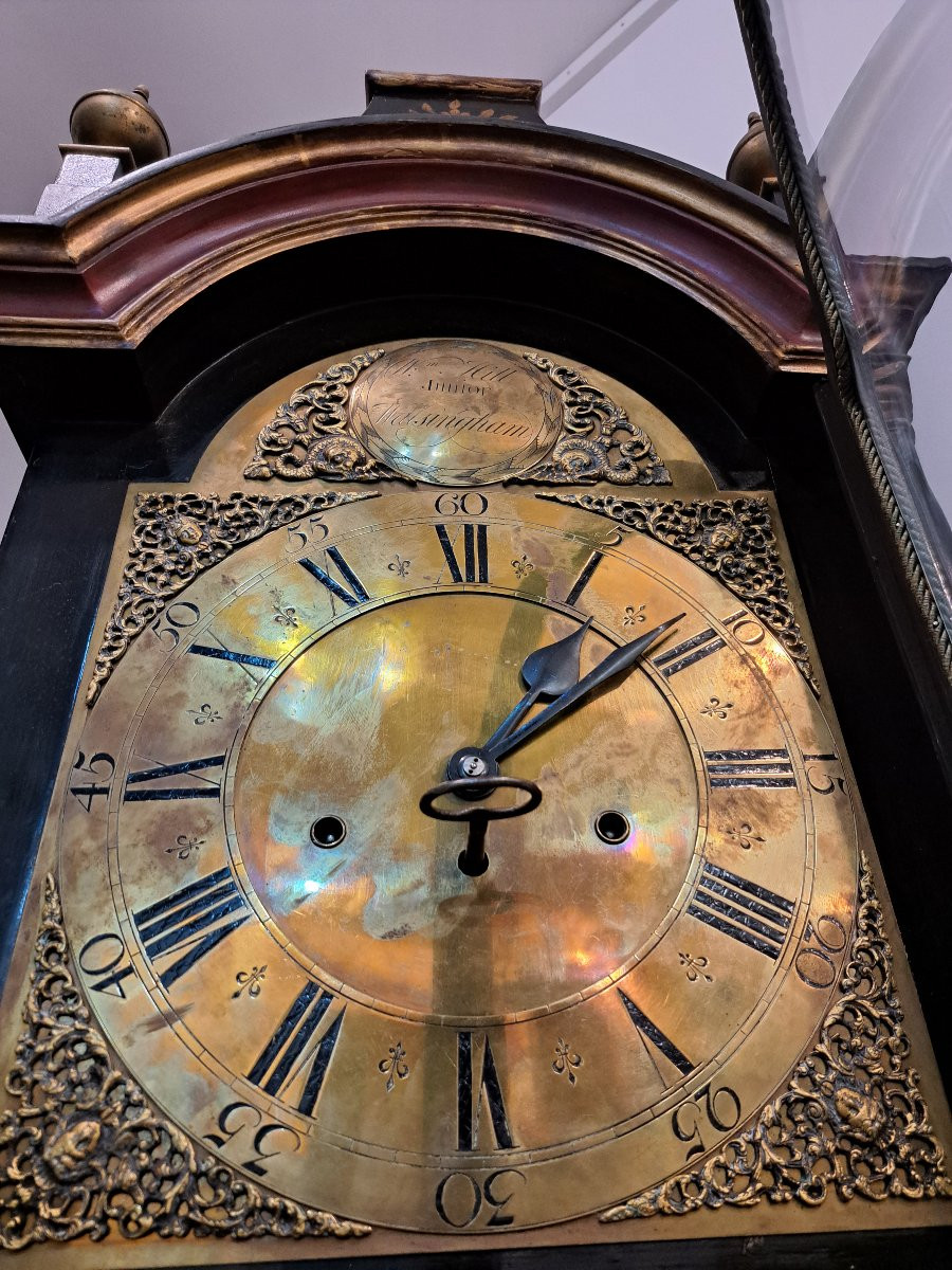 Orologio a colonna a "chinoiserie"-photo-8