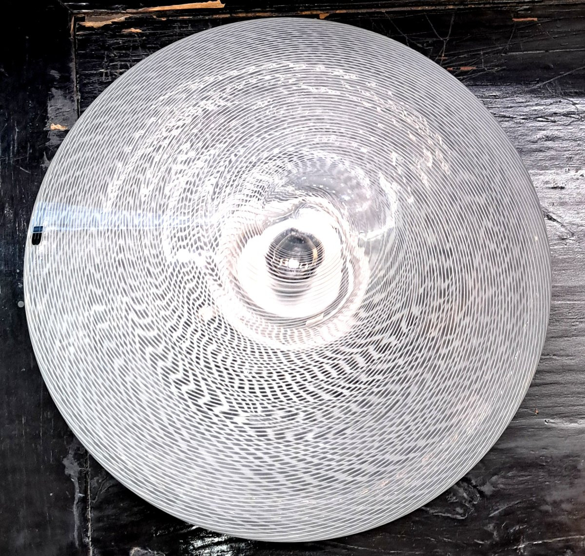 Plafoniera da soffitto o da parete - I3 Murano anni '70-photo-3