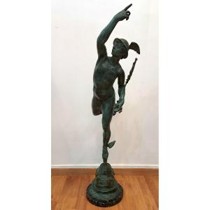 Bronzo di Mercurio alato (da Giambologna)