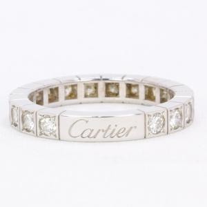 Cartier White Gold And Diamond Strap Ring