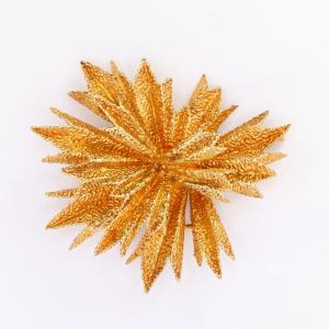 Oj Perrin Yellow Gold Star Brooch