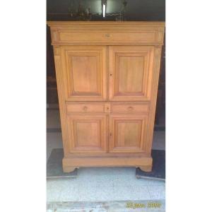 Oak Sideboard Composed Of 4 Doors And 4 Drawers