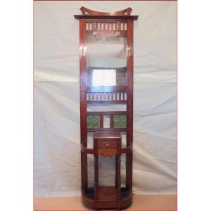 Mahogany Coat Rack Early 20th Century.