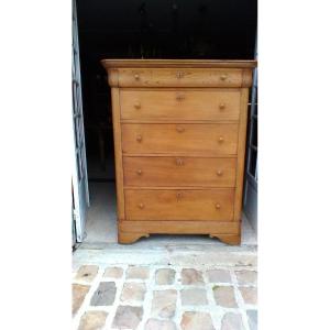 Chiffonier In Oak With Five Drawers