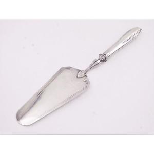 Art Deco Silver Cake Shovel, 20th Century