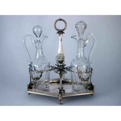 Vinegar Cruet-silver In Empire Period