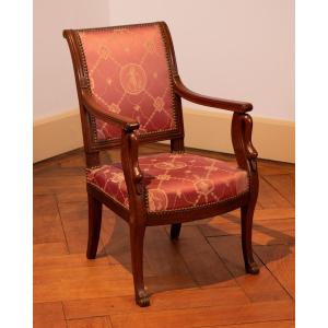 Early 19th Century Mahogany Child's Armchair