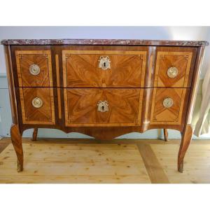 A Louis XV Period Transition Chest Of Drawers Stamped By Lardin, 18th Century