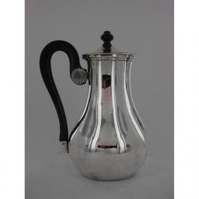Silver Marabout Jug, 19th Century